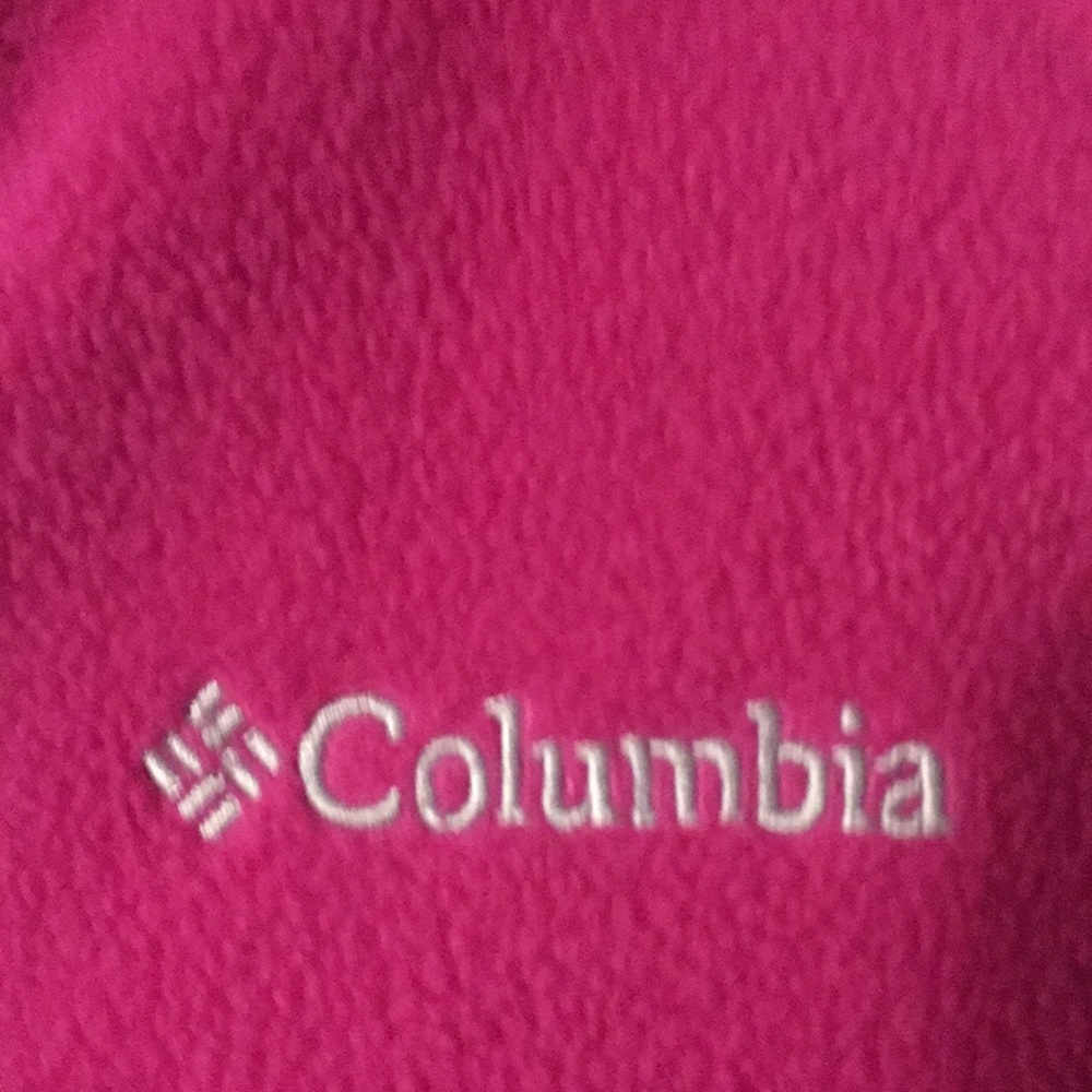 Girls Columbia Raspberry Jacket Size S - Picture 2 of 7